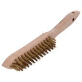 Suki draadborstel Messing