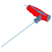Suki stiftsleutel zeskant (Inbus) T-greep 150X3MM