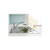 Grohe keukenkraan Start Eco met hendel chroom