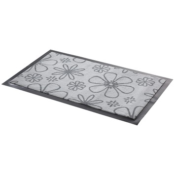 Schoonloopmat 45x75 cm grijs