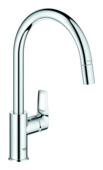 Grohe keukenkraan Start Loop hoge C-uitloop uitrekbaar chroom