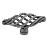 Knop Claire tin look 62mm