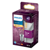 Philips LED kogel E14 35W spiegel helder niet dimbaar