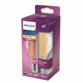 Philips LED peer E27 120W filament helder niet dimbaar
