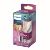 Philips LED peer E27 60W sceneswitch filament helder