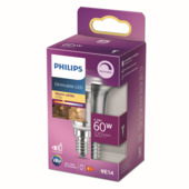 Philips LED reflector E14 60W dimbaar