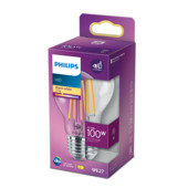 Philips LED peer E27 10,5W filament helder niet dimbaar