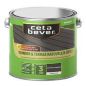 CetaBever beits Vlonder & Terras Natuurlijk Effect vergrijsd 2,5 liter