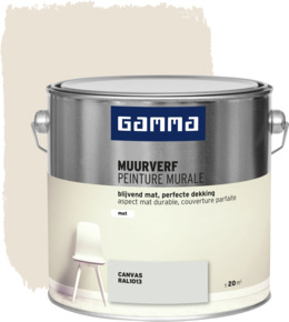 GAMMA muurverf canvas mat 2,5 liter