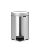 Brabantia NewIcon Prullenbak - 3 l - Matt Steel
