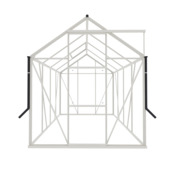 Royal Well Kate II kweekkas full option aluminium wit 4,83 m²