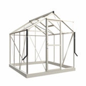 Royal Well Mary I kweekkas aluminium wit 4,71 m²