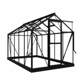 Royal Well Mary III kweekkas aluminium zwart 7,63 m²
