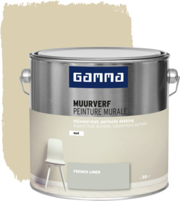 GAMMA muurverf french linen mat 2,5 liter