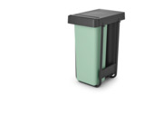 Brabantia Sort & Go Inbouw Prullenbak - 2 x 30 l - Jade Green/Dark Grey