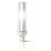 Philips spaarlamp PLC G24 18W warm wit