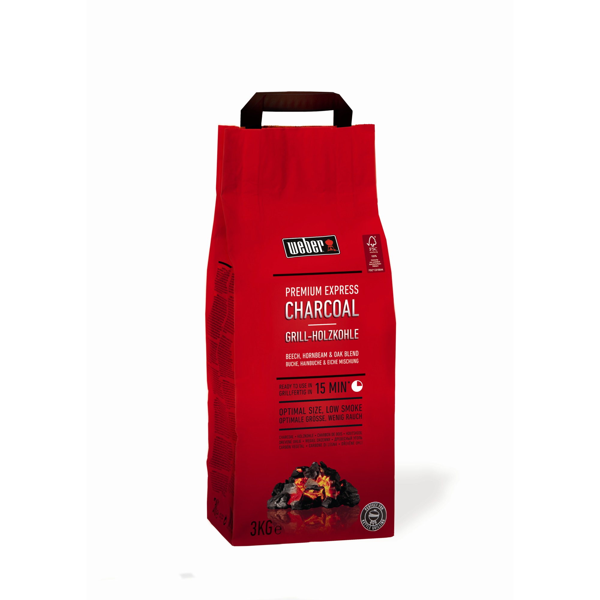 Weber Houtskool Express Premium 3 Kg weber kopen in de aanbieding