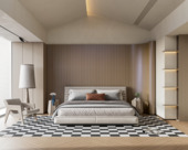 Lattenwand flexibel 260x52,5 cm walnoot, dikte 6,5 mm - 2 stuks per pak