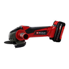 Einhell 18V slijptol / haakse slijper 115mm TC-AG 18/115 LI incl 4.0Ah accu en lader