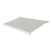 Knikarmscherm Calando streep grijs (kleurnr. 320888) op maat