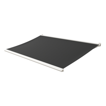 Knikarmscherm Calando effen zwart (kleurnr. 6028) op maat