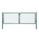 Giardino dubbele tuintuinpoort groen verzinkt 150x300 cm (2 x 150 cm)
