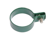 Giardino eindklem voor tuinpaal groen metaal 48 mm