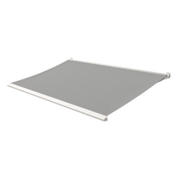 Knikarmscherm Calando gemêleerd grijs (kleurnr. U104) op maat