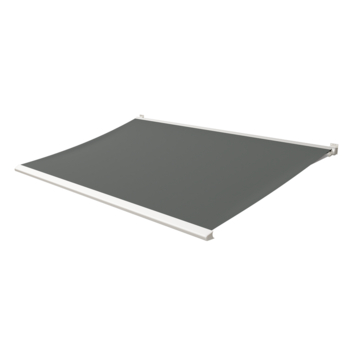 Knikarmscherm Calando effen grijs (kleurnr. U171) op maat