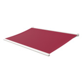 Knikarmscherm Calando effen rood (kleurnr. 3914) op maat