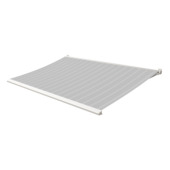 Knikarmscherm Calando streep grijs (kleurnr. T284) op maat