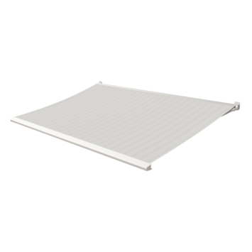 Knikarmscherm Calando streep grijs (kleurnr. T292) op maat