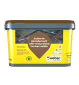 Weber Beamix onkruidmijdend voegzand hard antraciet 15 kg