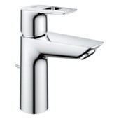 Grohe Wastafelmengkraan Start Loop M-size Push Open Chroom