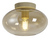GAMMA plafondlamp Vetro amber Ø26x17 cm