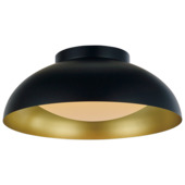 GAMMA plafondlamp Finn zwart 13,5xØ35 cm 