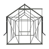 Royal Well Kate I kweekkas full option aluminium groengrijs 3,67 m²