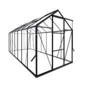 Royal Well Kate V kweekkas aluminium zwart 8,33 m²