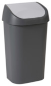 Curver Mistral Swing Prullenbak antraciet 50 liter