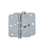 AXA Veiligheidsscharnier kogellager afgeronde hoeken SKG 2-sterren verzinkt 76x76 mm 2 stuks