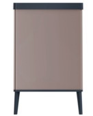 Curver Verto High prullenbak 54L Push Pearl Rose