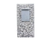 Schanskorf Como met brievenbus 120 x 60 x 30 cm