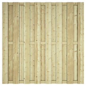 Schutting Jumbo grenen hout 180 x 180 cm