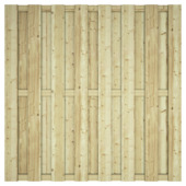 Schutting Jumbo grenen hout 180 x 180 cm