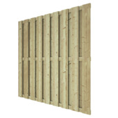 Schutting Royal grenen hout 180 x 180 cm 17 planks