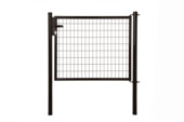 Giardino tuinpoort Napoli RAL 9005 zwart 100 x 125 cm