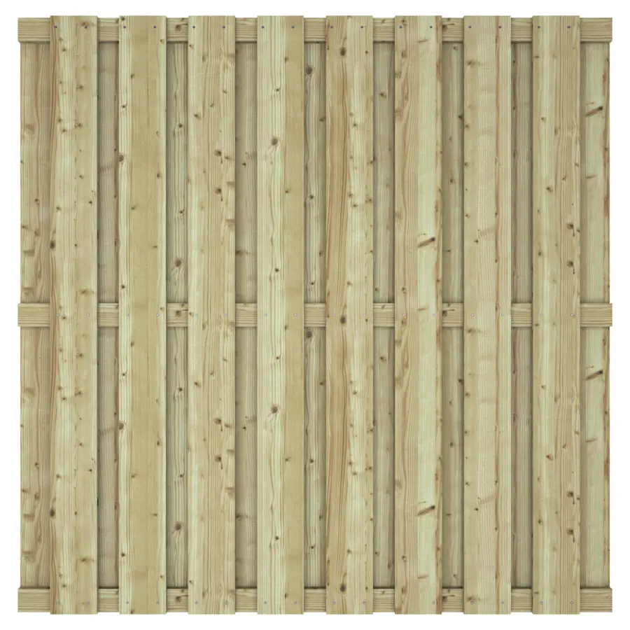 Schutting Royal grenen hout 180 x 180 cm 17 planks
