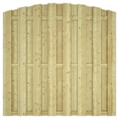 Schutting Jumbo Grenen Toog ca. 180x180 cm