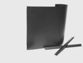 Giardino lint met clips zwart 190 mm