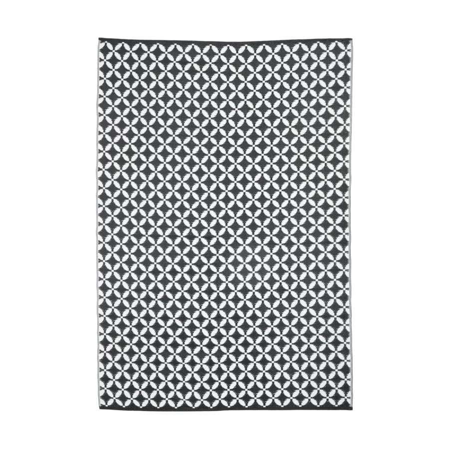 Buitenkleed Mavros zwart 160 x 230 cm